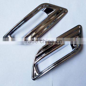 ABS Chrome Auto Accessories Rear Fog Light Lamp Cover For Sylphy / Sentra 2016