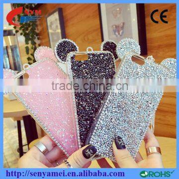 cute bling tpu mobile phone case for iphone 6s 4.7