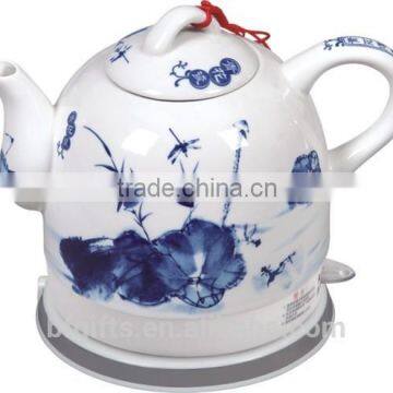 Hot selling ceramic electric custom design hotel kettles-