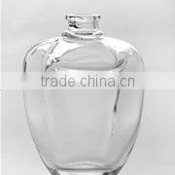 110ml unique design cosmetic packaging glass perfume spray bottle