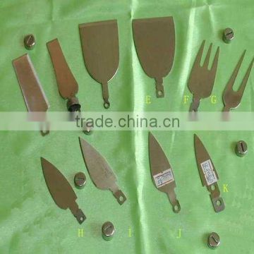 cheese knife blade/cutlery blade/tableware blade/ knife blade/spoon/fork