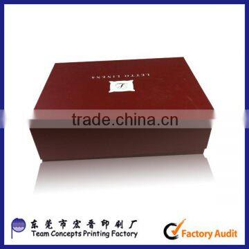 Dongguan high quality shirt shoe packaging Box