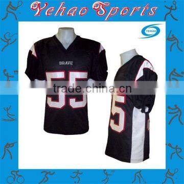 sublimation american football jersey with your own design