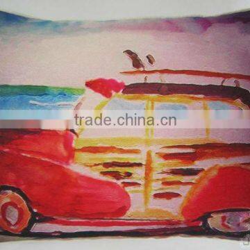 Car digital printing cushion