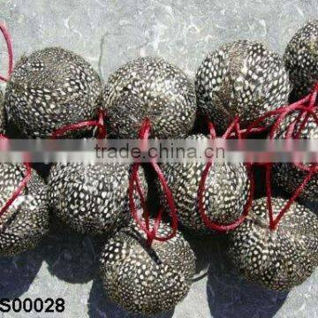 Guinea Fowl Feathers balls LZXMS00028