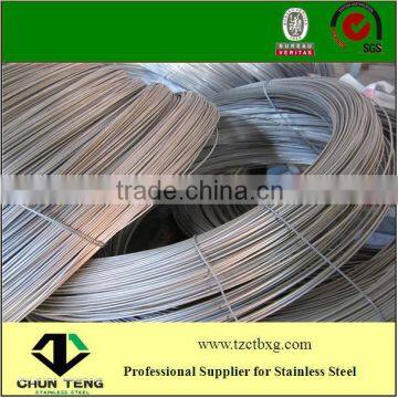 Supply 304 316 316L Hot Rolled Hydrogen Annealed Stainless Steel Wire