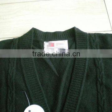 100% Cashmere Pullover Men Cashmere Sweater Vest photo-3