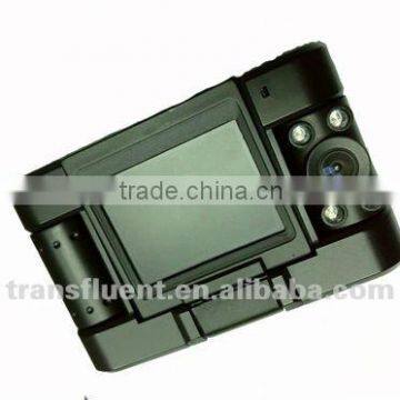 HD Dual Camera Car Blackbox with Motion Detection