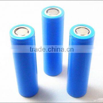 li-ion battery rechargeable 18650 3.6v 2200mah for evs