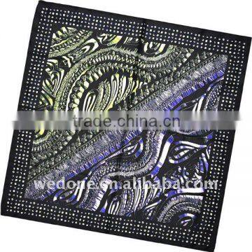 2012 Newest Design Printed Silk Necklace for Ladies