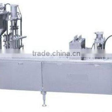 Automatic Plastic Cup Fill and Seal Machine