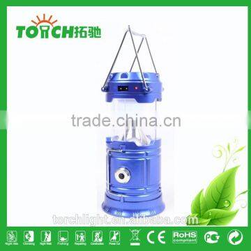 New Design Solar Bright Hand Foldable Lantern for Camping and Emergency photo-2