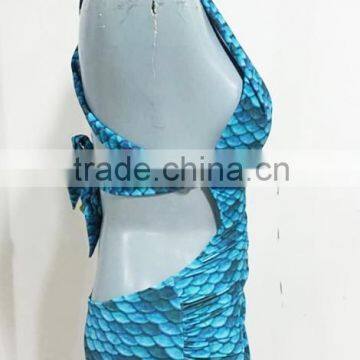 Hot Sale Open Sexy One Piece Swimwear for Young Girl photo-2