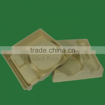 China First Manufacturer and Exporter of Wet Pressing Corrugated Moulded Sugarcane Pulp Router Tray Packaging