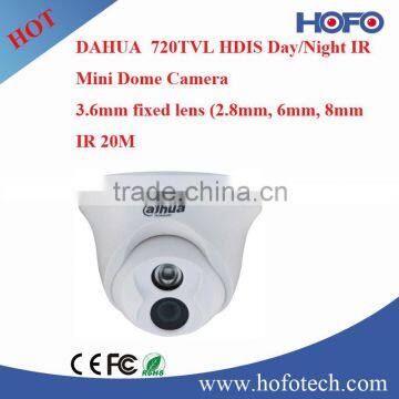 English version dahua 720TVL analog cctv dome camera,ir camera