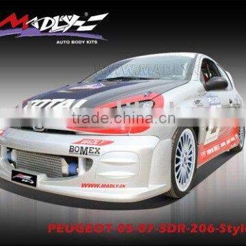 Fiberglass body kits for 05-07-206