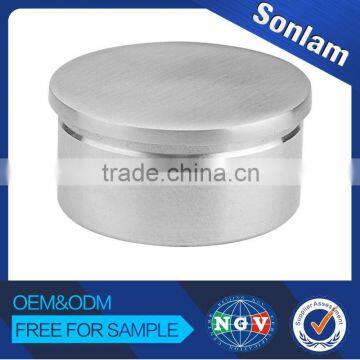 stainless steel stair baluster end cap for balcony