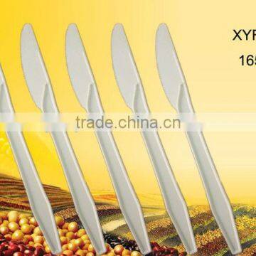 Biodegradable disposable dinnder knives forks and spoons:XYFD-01