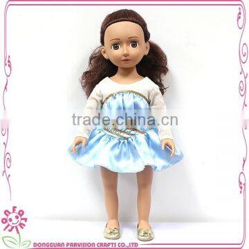 Ballerina dancing Girl Doll modern Welcome Custom 18 inch vinyl girls dolls