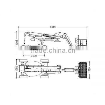 CE Approved Articulated Boom Lift /lift Tables for Sale photo-2