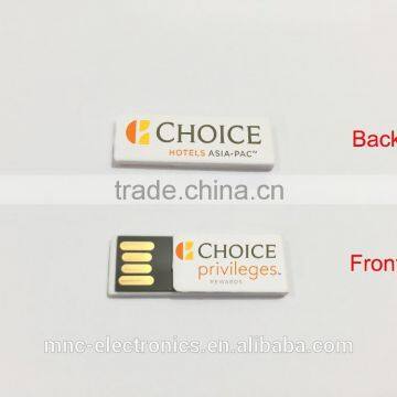Colorful mini size custom logo printing 4GB, 8GB, 16GB paper clip usb flash drive memory stick                        
                                                                                Supplier's Choice