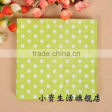 2ply 20pic/pack Kelly Wave Point Pattern Restaurant, Wedding, Party Festival etc Decoration Napkin