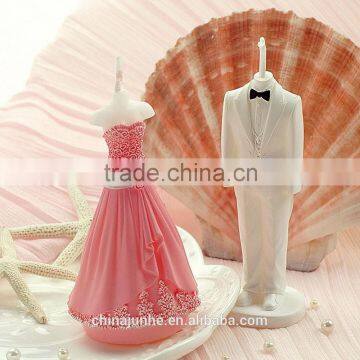 Customized full dress shaped Flameless art Candle