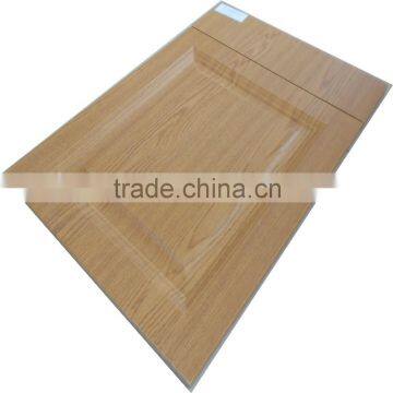 used wooden pvc vacuum MDF kitchen cabinet door