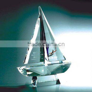 crystal boat sailing