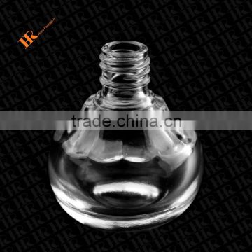 13ml High Quality Round Empty Nail Polish Bottle Unique shape nail polish glass bottle