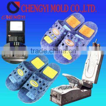 2014 new design pcu mould for health care massage slipper