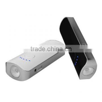 LED Flashlight Power Bank 5200mAh Custom Logo