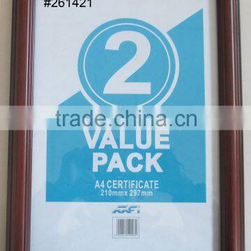 261421 PS Photo Frame Reddish Brown A4