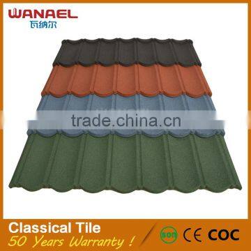 Best Building Materials Classical Wanael Glazed Imitation Photovoltaic Roof Tiles