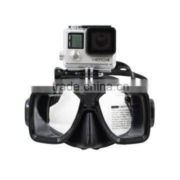 Telesin professional tempered glass diving mask for Go Pro