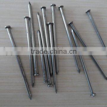 bright common iron nail,15cm machine iron nail