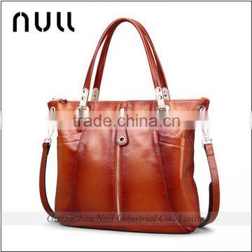 Guangzhou Genuine Leather Women Handbag Wholesale Factory photo-2