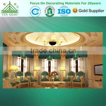 Hotel Wall And Ceiling Decoration Plaster Fiberglass GRG Moulding