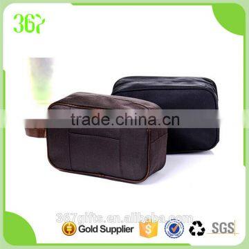High Quality Cheap 600D Twill Material Men Business Cosmetic Bag