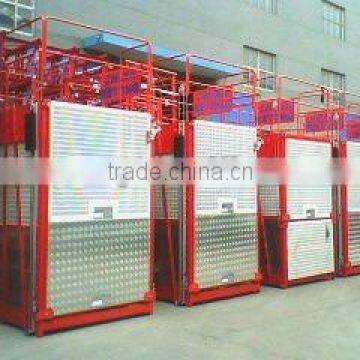 Industrial construction hoist(double cage)