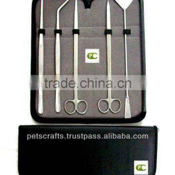Stainless Steel Aquascaping Tool Kit - 5 Piece
