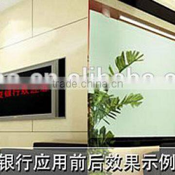 Laminated switchable pdlc smart glass