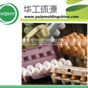 Green Paper Egg Box Mould