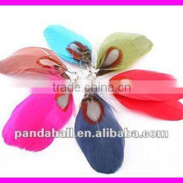 Fashion Feather Jewellery Earring(EJEW-D008-155)