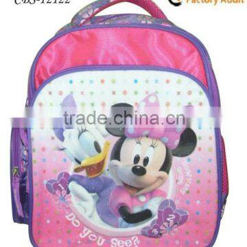 2015 Lovely Minnie School Bag for Girls