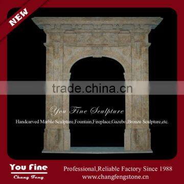 Classic Antique Natural Marble Door Surround For Sale