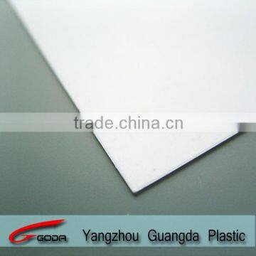 White opaque matt rigid PVC sheets for vacuum forming