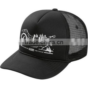 Promotional Screen Printed Foam Mesh Trucker Cap, Custom Curve Bill Snapback Cap                        
                                                Quality Choice