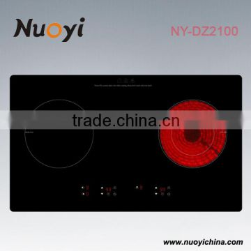 Built in double hybrid induction cooktop NY-DZ2100