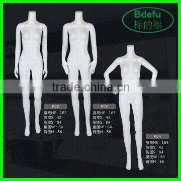 2015 High quality Fiberglass headlequins female mannequins /flexible mannequins